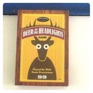 Game.Deer in the Headlights. Family dice game.